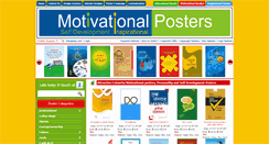 Desktop Screenshot of motivationalposters1.com