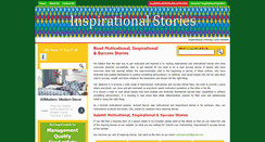Desktop Screenshot of inspirationalstories.motivationalposters1.com